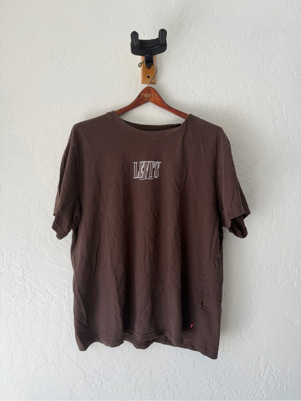 Levi's Brown Short-Sleeve Logo Tee